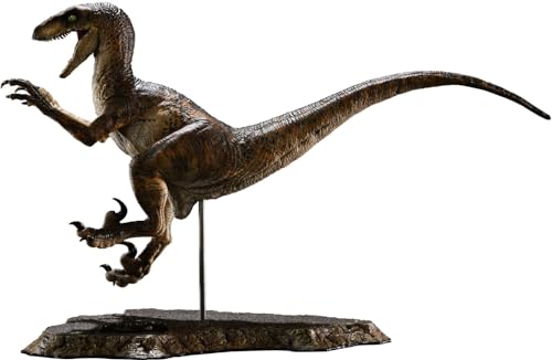 HiPlay Prime 1 Studio Collectible Figure: Velociraptor Jump 1:10 Scale Miniature Figurine PCFJP-06 von HiPlay