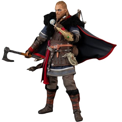 HiPlay Pure Arts Collectible Male Action Figure: Assassin's Creed, Eivor, 1:6 Scale Miniature Figurine von HiPlay