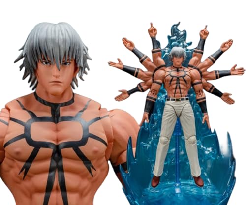 HiPlay Storm Toys Collectible Figure Full Set: King of Fighters '98, Orochi, Anime Style, 1:12 Scale Male Miniature Action Figurine SKKF04GY von HiPlay