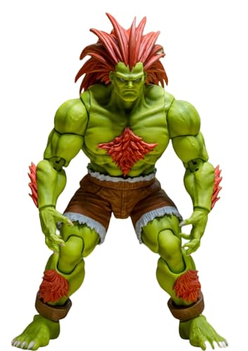 HiPlay Strom Toys Collectible Figure Full Set: Ultra Street Fighter II - The FINAL CHALLENGERS, Blanka, 1:12 Scale Miniature Male Action Figurine CPSF25 HiPlay Strom Toys Collectible Figure Full Set: Ultra Street Fighter II - The FINAL CHALLENGERS, Blanka, 1:12 Scale Miniature Male Action Figurine CPSF25 von HiPlay