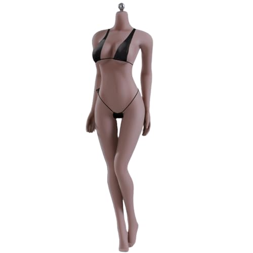 HiPlay TBLeague Female Seamless S09D Large Bust Dunkelhäutig Kopflos Integrierte Füße 1/6 Maßstab Actionfigur Körper von HiPlay