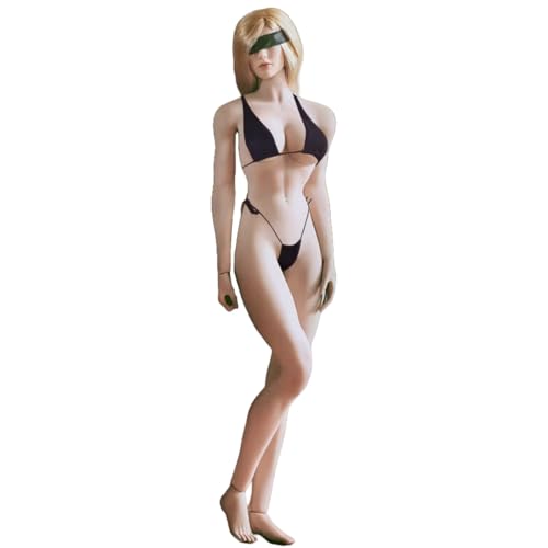 HiPlay TBLeague Female Seamless S20B Large Bust Medium Muscular Type Dark Brown-Skin Headless Detachable Feet 1/6 Scale Action Figure Body von HiPlay