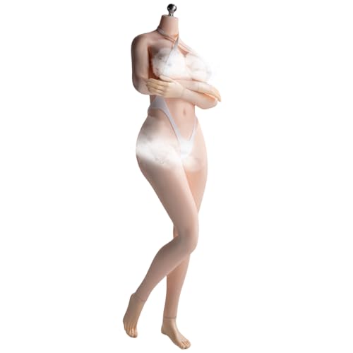 HiPlay TBLeague Female Seamless S52B Europäische & Proportionen Typ Große Büste Dunkelhäutiger Kopfloser Abnehmbare Füße 1/6 Maßstab Actionfigur Körper von HiPlay