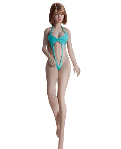 HiPlay TBLeague Seamless Action Figure Tall and Slender Body Type Large Bust 1:6 Scale S51B(Suntan,Without Head, Attached Feet) von HiPlay