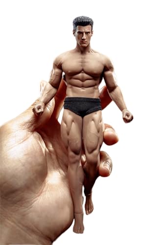 HiPlay TBLeague 1/12 Scale Super Flexible Male Figure- 6 inches Seamless Collectible Figurine Body & Head Set (TM02A) von HiPlay