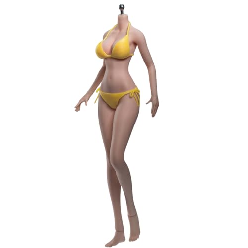 HiPlay TBLeague Weiblicher Nahtloser Anime-Mädchen-Typ Große Büste S37A Hellhäutige Abnehmbare Füße Kein-Kopf-Skulptur 1/6 Maßstab Actionfigur Körper von HiPlay