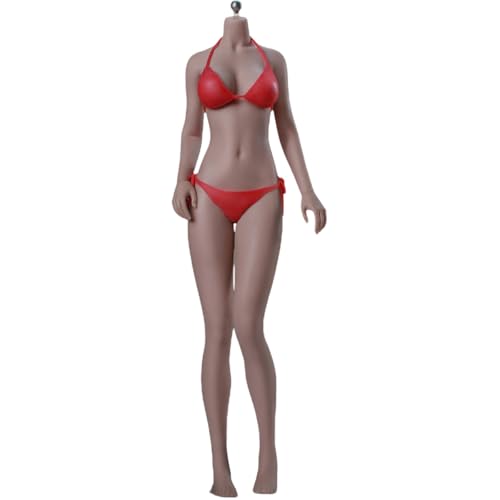 HiPlay TBLeague Weiblicher Nahtloser Junger Mädchen-Typ Mittelbusen S35A Sonnengebräunte Haut Nicht-Abtrennbare Füße Kein-Kopf-Skulptur 1/6 Maßstab Actionfigur Körper von HiPlay