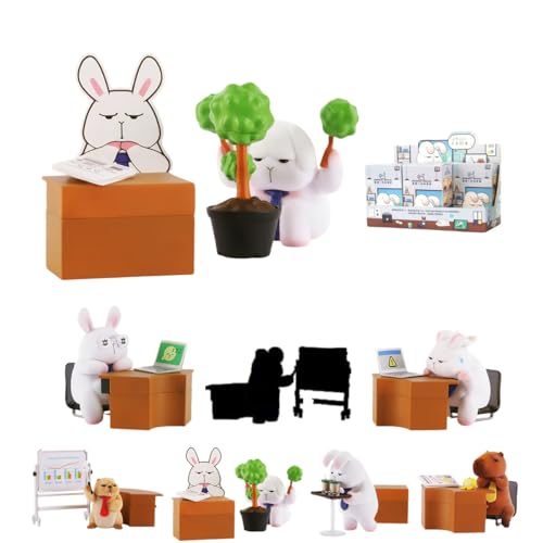 HiPlay Toys Alliance Monday Bruce Serie 6 Meeting for Slacking Off Blind Box Figuren Komplettes Set von HiPlay