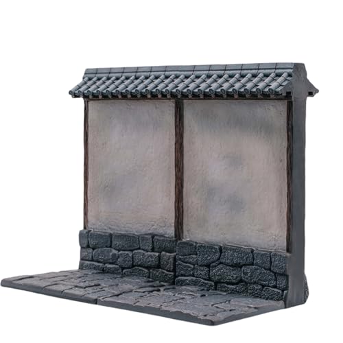 HiPlay ToysNest Oriental Ancient City: Tempelmauer Niedriger Satz A01+A02 Szenendekoration für Figuren von HiPlay