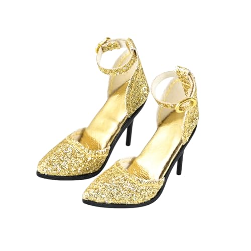 HiPlay Toyscentre Damen High-Heeled Sandalen Gold 1/6 Maßstab Puppenzubehör für 12-Zoll-Figuren HiPlay Toyscentre Damen High-Heeled Sandalen Gold 1/6 Maßstab Puppenzubehör für 12-Zoll-Figuren von HiPlay