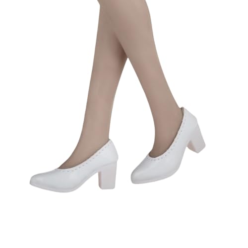 HiPlay Toyscentre High-Heeled Modell TCT-005 Weiße Puppenaccessoires passend für 1/6 Maßstab 12-Zoll Figuren von HiPlay