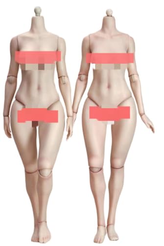 HiPlay True1Toys 1:6 Scale Female Action Figure Body -Tall and Plump Body Shape, Wheat Skin Large Bust (Wheat) von HiPlay