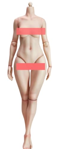 HiPlay True1Toys 1:6 Scale Female Action Figure Body -Tall and Plump Body Shape, Wheat Skin Medium Bust EC3025B (Wheat) von HiPlay