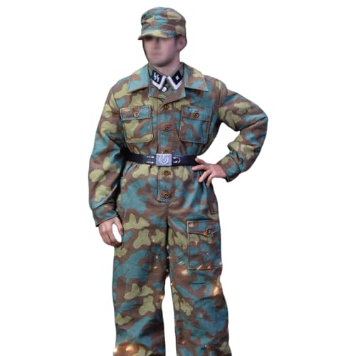 HiPlay UJINDOU 1/6 Panzergrenadier Normandie 1944 Italienische Tarnung Aufzug für Actionfiguren von HiPlay