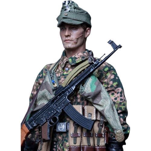 HiPlay UJINDOU 1/6 WWII SS Fallschirmjäger Bataillon 600. Der Untergang 1945 UD9043 Actionfiguren von HiPlay
