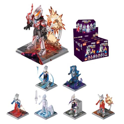 HiPlay Ultraman Flash Edition Serie 10: Wanderer zwischen den Sternen 73210 Blind Box Figuren Komplettset von HiPlay
