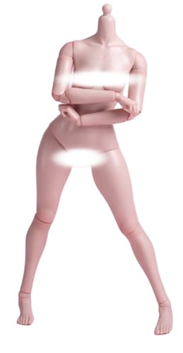HiPlay WorldBox 1:6 Scale Female Action Figure Body - Plump Body Shape, Fair Skin (AT202 Fair Skin) von HiPlay