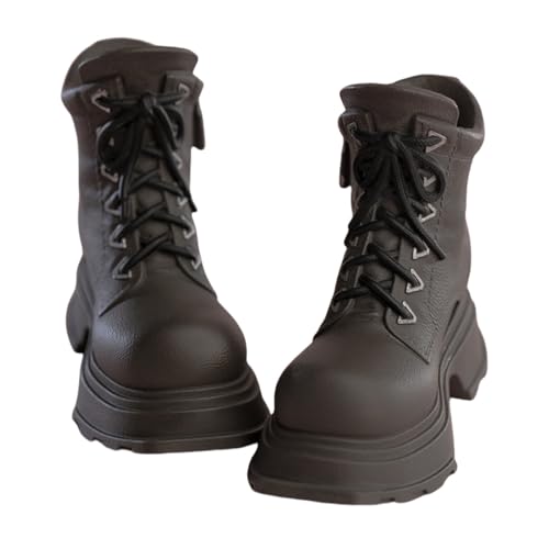 HiPlay Worldbox 1/6 Stiefel mit Dicker Sohle Armee-Grün Version für weibliche Actionfiguren von HiPlay