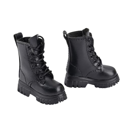 HiPlay ZYTOYS Schwarze Stiefel mit hohen Absätzen 1/6 Maßstab Puppenzubehör für 12-Zoll-Figuren von HiPlay
