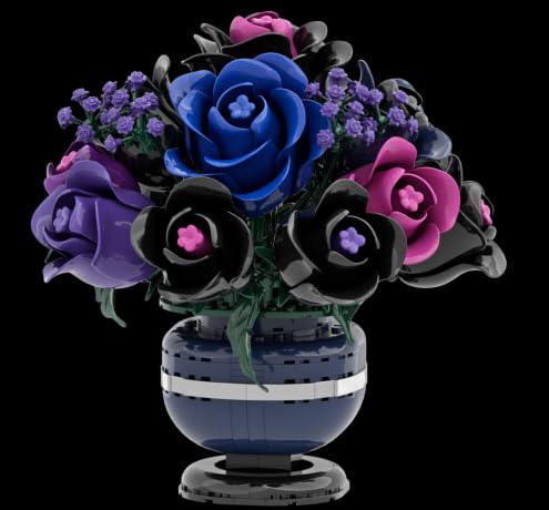 HiWEEGO Black Rose Bausteine von HiWEEGO