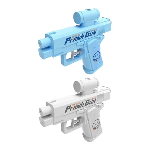 Prank Water Gun, Prank Squirt Gun, Prank Two-Way Water Guns mit Rücksprühfunktion, Spritzt nach hinten, Lustiges Prank Gun Spielzeug für Büro, Schule, Party und Sommeraktivitäten (Blau & Weiß) Prank Water Gun, Prank Squirt Gun, Prank Two-Way Water Guns mit Rücksprühfunktion, Spritzt nach hinten, Lustiges Prank Gun Spielzeug für Büro, Schule, Party und Sommeraktivitäten (Blau & Weiß) von Hiborth