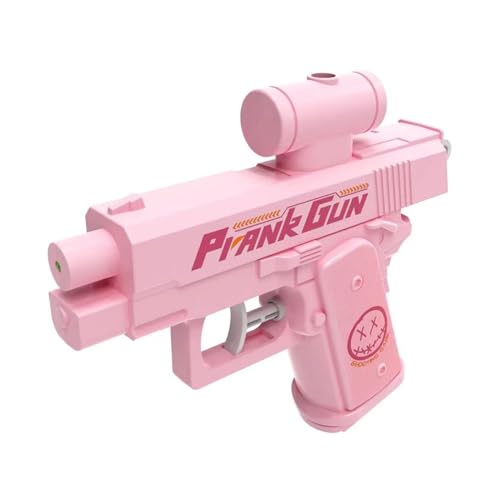 Prank Water Gun, Prank Squirt Gun, Prank Two-Way Water Guns mit Rücksprühfunktion, Spritzt nach hinten, Lustiges Prank Gun Spielzeug für Büro, Schule, Party und Sommeraktivitäten (Rosa) von Hiborth