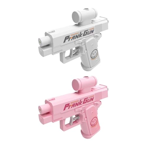 Prank Water Gun, Prank Squirt Gun, Prank Two-Way Water Guns mit Rücksprühfunktion, Spritzt nach hinten, Lustiges Prank Gun Spielzeug für Büro, Schule, Party und Sommeraktivitäten (Weiß & Rosa) Prank Water Gun, Prank Squirt Gun, Prank Two-Way Water Guns mit Rücksprühfunktion, Spritzt nach hinten, Lustiges Prank Gun Spielzeug für Büro, Schule, Party und Sommeraktivitäten (Weiß & Rosa) von Hiborth
