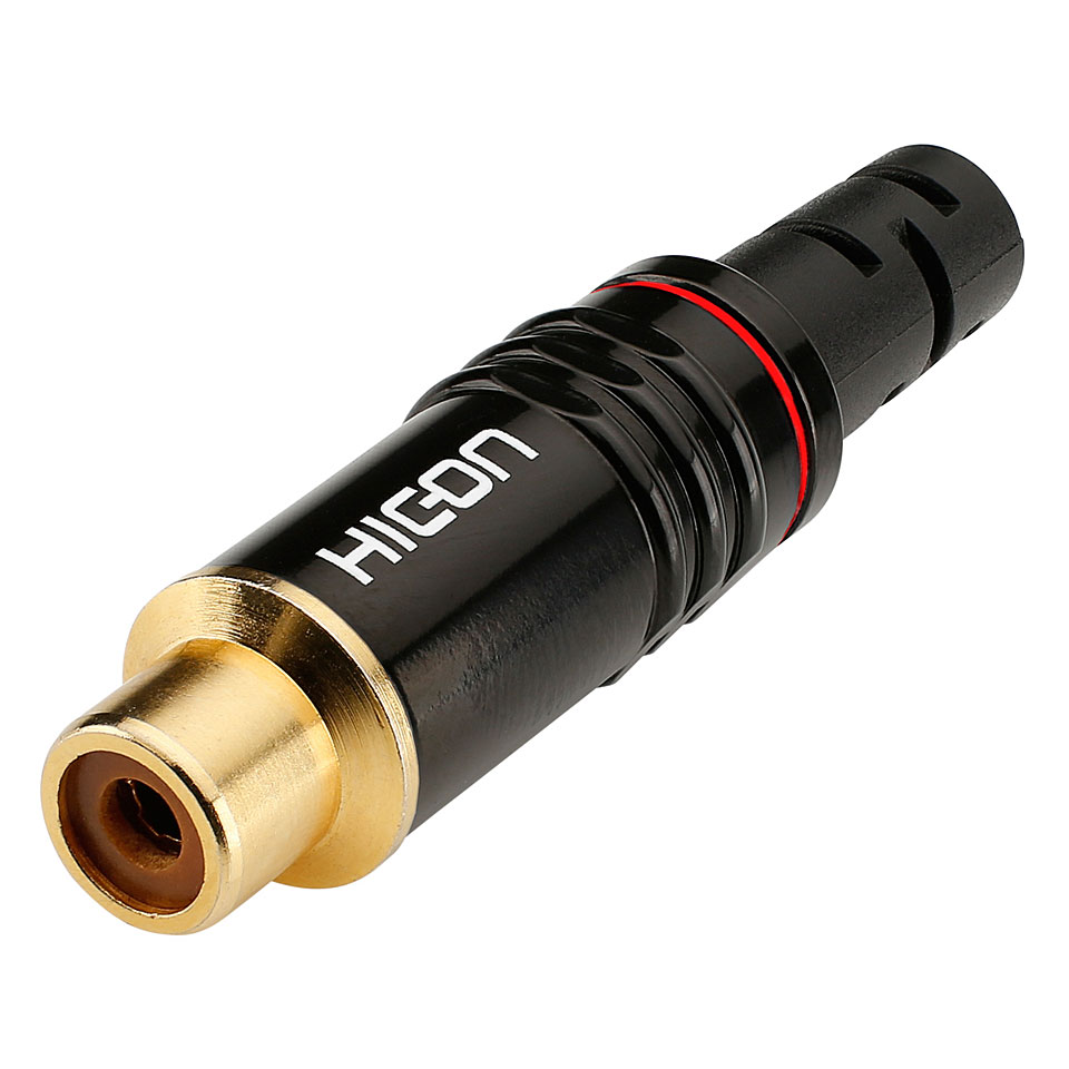 Hicon HI-CF06-RED Cinch Stecker Hicon HI-CF06-RED Cinch Stecker von Hicon