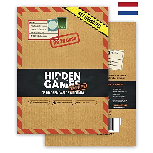 Hidden Games Crime Scene - De 2e case - DE Diadem Van DE Madonna - Nederlandse - Realistisch plaats Delict spel, spannend Detective spel, Escape Room spel von Hidden Games