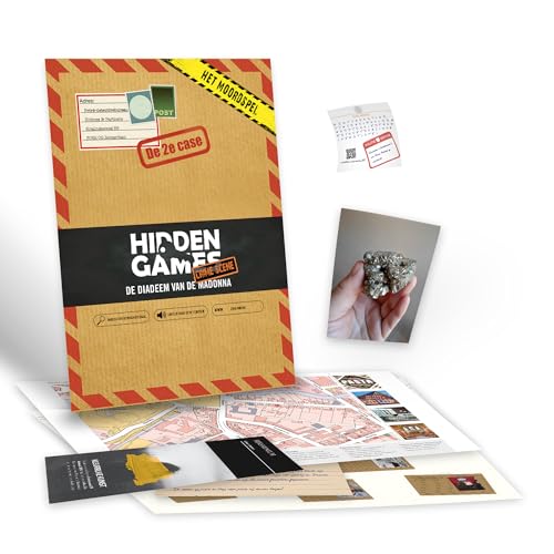 Hidden Games Crime Scene - De 2e case - DE Diadem Van DE Madonna - Nederlandse - Realistisch plaats Delict spel, spannend Detective spel, Escape Room spel von Hidden Games