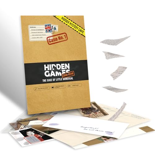 Hidden Games Crime Scene - The case of Little Gomersal - British UK - Realistic crime scene game, exciting detective game, Escape Room game Hidden Games Crime Scene - The case of Little Gomersal - British UK - Realistic crime scene game, exciting detective game, Escape Room game von Hidden Games