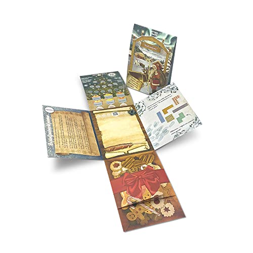 Hidden Games - Enigma Carta - Natale MISTERIOSO - Italiana - Biglietto Con Puzzle di Natale, biglietto di auguri, biglietto per Escape Room, biglietto Regalo, Regalo in denaro, biglietto natalizio Hidden Games - Enigma Carta - Natale MISTERIOSO - Italiana - Biglietto Con Puzzle di Natale, biglietto di auguri, biglietto per Escape Room, biglietto Regalo, Regalo in denaro, biglietto natalizio von Hidden Games