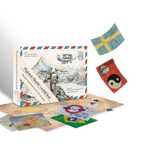 Hidden Games - Professor Charlies World Tour - (English Version) Puzzle-Advent Calendar von Hidden Games