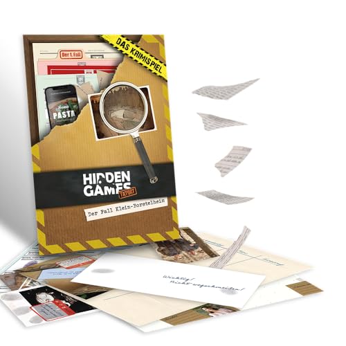 Hidden Games Tatort - Der Fall Klein-Borstelheim - Deutsch - Realistisches Tatortspiel, spannendes Detektivspiel, Escape Room Spiel Hidden Games Tatort - Der Fall Klein-Borstelheim - Deutsch - Realistisches Tatortspiel, spannendes Detektivspiel, Escape Room Spiel von Hidden Games
