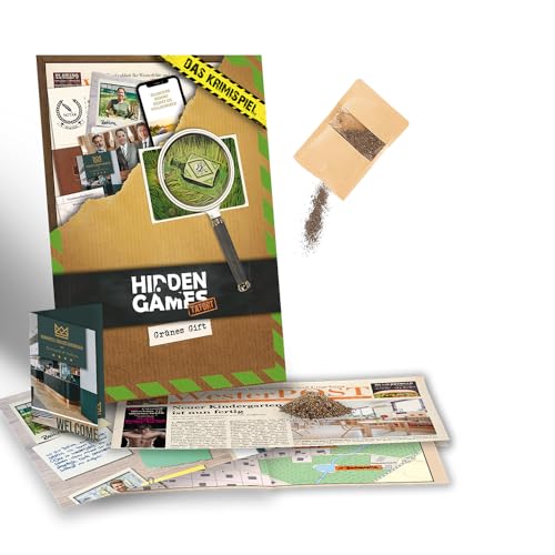 Hidden Games Tatort - Grünes Gift - Deutsch - Realistisches Krimispiel, spannendes Detektivspiel, Escape Room Spiel Hidden Games Tatort - Grünes Gift - Deutsch - Realistisches Krimispiel, spannendes Detektivspiel, Escape Room Spiel von Hidden Games