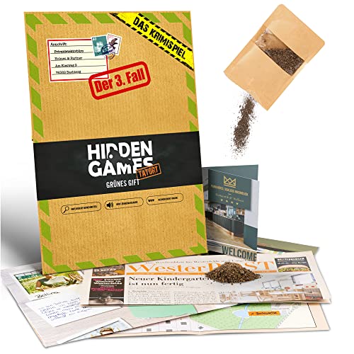 Hidden Games Tatort Krimispiel Fall 3 - Grünes Gift - Escape Room Spiel (Deutsche Edition) von Hidden Games