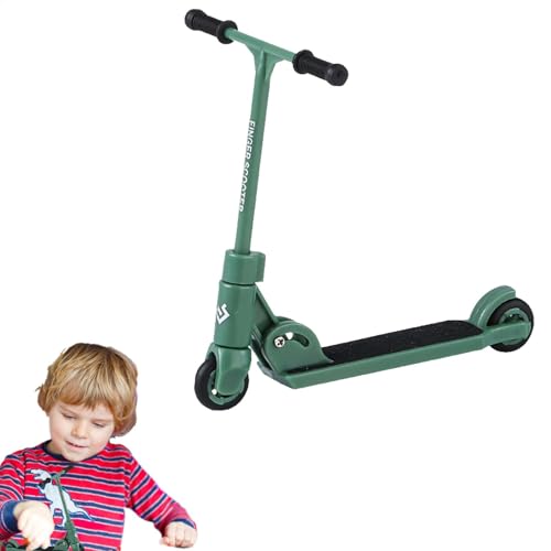 Hiemible Finger-Scooter faltbar,Fingertip-Tret-Scooter, T-Typ Kick Scooter Sensorische Fingerbewegung, Lustiges sensorisches Push-Scooter-Spielzeug für, Mädchen, Kinder, Teenager und Jugendliche von Hiemible