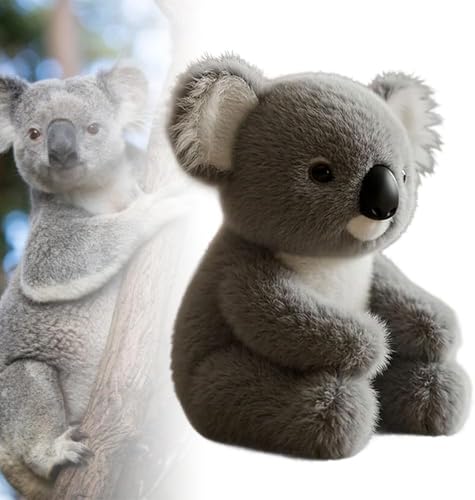 Hiemible Niedlich Koala Plüschtier, Realistisch Koala Kuscheltier, Plüsch Koalas Stofftier, Emotionale Unterstützung Für Familie Kinder Erwachsene Zum Schlafen Reise, Geburtstag Weihnachts Geschenke Hiemible Niedlich Koala Plüschtier, Realistisch Koala Kuscheltier, Plüsch Koalas Stofftier, Emotionale Unterstützung Für Familie Kinder Erwachsene Zum Schlafen Reise, Geburtstag Weihnachts Geschenke von Hiemible
