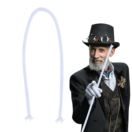 Hiemible Rope Trick,Optische Täuschung Zaubertrick Werkzeug für Bühnenmagie - Kreative Zaubertricks, Lustiges Zauberequipment, Einfache Zaubervorführungen mit Professionellem Zauberzubehör Hiemible Rope Trick,Optische Täuschung Zaubertrick Werkzeug für Bühnenmagie - Kreative Zaubertricks, Lustiges Zauberequipment, Einfache Zaubervorführungen mit Professionellem Zauberzubehör von Hiemible