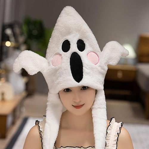 Leuchtende Halloween Mütze mit Beweglichen Ohren, Plüsch LED Mütze mit Wackelohren, Lustige Hüte Wackelohr Mützen mit LED für Mädchen Damen Halloween Dress Up Weihnachten Geburtstag Cosplay Geschenk Leuchtende Halloween Mütze mit Beweglichen Ohren, Plüsch LED Mütze mit Wackelohren, Lustige Hüte Wackelohr Mützen mit LED für Mädchen Damen Halloween Dress Up Weihnachten Geburtstag Cosplay Geschenk von Hifot