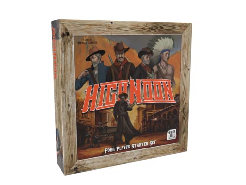 High Noon Game, Inc. High Noon: Starterset für 4 Spieler, Brettspiel, ab 8 Jahren, 2-4 Spieler, 60-120 Minuten Spiel spielen High Noon Game, Inc. High Noon: Starterset für 4 Spieler, Brettspiel, ab 8 Jahren, 2-4 Spieler, 60-120 Minuten Spiel spielen von High Noon