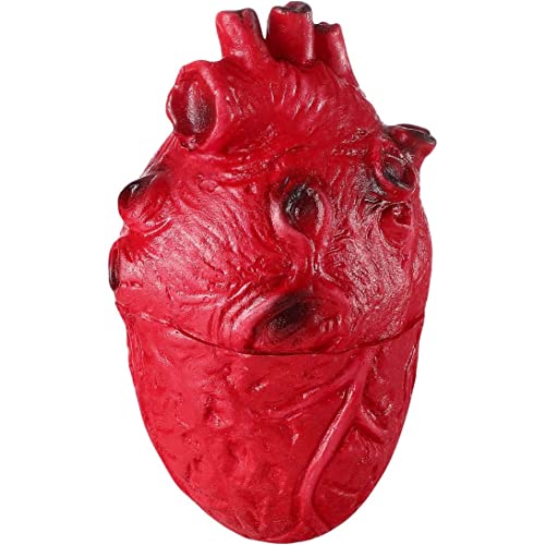 Halloween gefälschte Körperteile, blutige Simulation Herz gruselige blutige Organ realistische Lebensgröße Halloween Party Haunted House Dekorationen Requisite Halloween gefälschte Körperteile, blutige Simulation Herz gruselige blutige Organ realistische Lebensgröße Halloween Party Haunted House Dekorationen Requisite von Hilai
