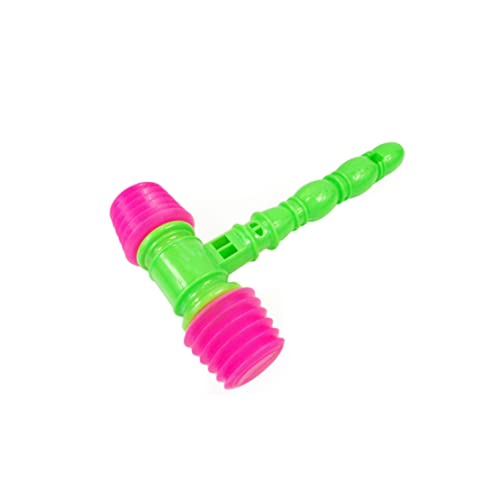 Hammer -Picking -Spielzeugplastik -Percussion klingt Hammer lustiges Quietschspielzeug für Kinder zufällige Farbe Haushaltsspielzeug Spielzeug von Hilai