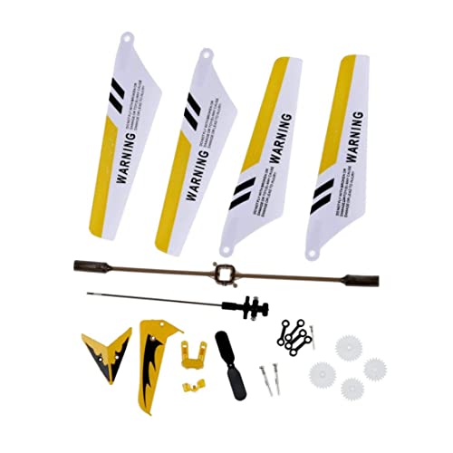 Hilai Ferngesteuerter Hubschrauber Voller Ersatzteile Set Hubschrauber Spielzeug Ersatzteile Set Gelbe Schwanzdekorationen Bar Connect Schnalle Innenwelle Hilai Ferngesteuerter Hubschrauber Voller Ersatzteile Set Hubschrauber Spielzeug Ersatzteile Set Gelbe Schwanzdekorationen Bar Connect Schnalle Innenwelle von Hilai