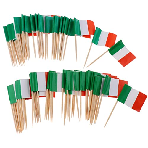 Italien Zahnstocher Flag MINI Italienische Stickflaggen Cupcake Toppers Picks Dekoration 100pcs Cocktailstangen Italien Zahnstocher Flag MINI Italienische Stickflaggen Cupcake Toppers Picks Dekoration 100pcs Cocktailstangen von Hilai
