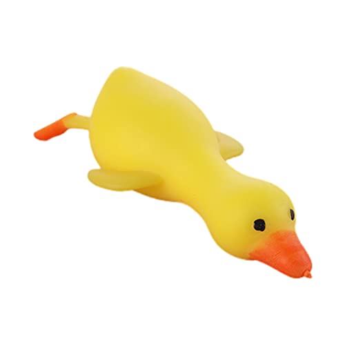 Squeeze Spielzeug, Tierzappern Spielzeug Entenform Angst Entlastung Spielzeug Kneten Squeeze Tier Ornament Gelb von Hilai