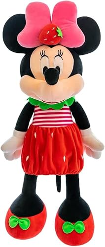 Hilloly Plüsch,Plüschpuppe,Mickey Minnie Puppe, Plüschpuppe Geschenke,Disney Mickey Maus Plüschfigur,Bunt,35 cm von Hilloly