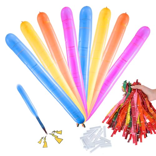 Modellier Luftballons Lang, Hillylolly Lange Luftballons 100 Pcs, Modelling Balloons, Magische, Luftballons Formen Set, Lange Bunte Ballons, für Hochzeit Geburtstage Partys Dekoration (RocketCall) von Hillylolly