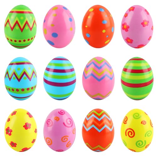 Ostereier Stressball Hillylolly 12 Stück Antistressball Erwachsene Kinder, Antistressball, Knetball Knautschball, Stressball für Kinder Erwachsene, Anti Stress Bälle, Ostern Party Geschenke Deko Ostereier Stressball Hillylolly 12 Stück Antistressball Erwachsene Kinder, Antistressball, Knetball Knautschball, Stressball für Kinder Erwachsene, Anti Stress Bälle, Ostern Party Geschenke Deko von Hillylolly