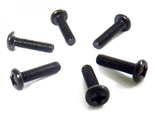 Himoto HI/31054 Halbrundkopfschrauben 3x12 6 Stück-31054, bunt Himoto HI/31054 Halbrundkopfschrauben 3x12 6 Stück-31054, bunt von Himoto